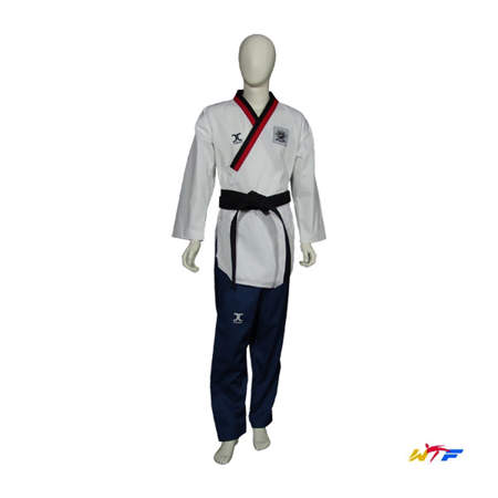 Picture of WTF dobok for forms POOM, for men - model Club RB-M