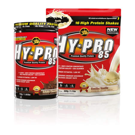 Picture of All Stars Hy-pro 85, 4-component protein shake