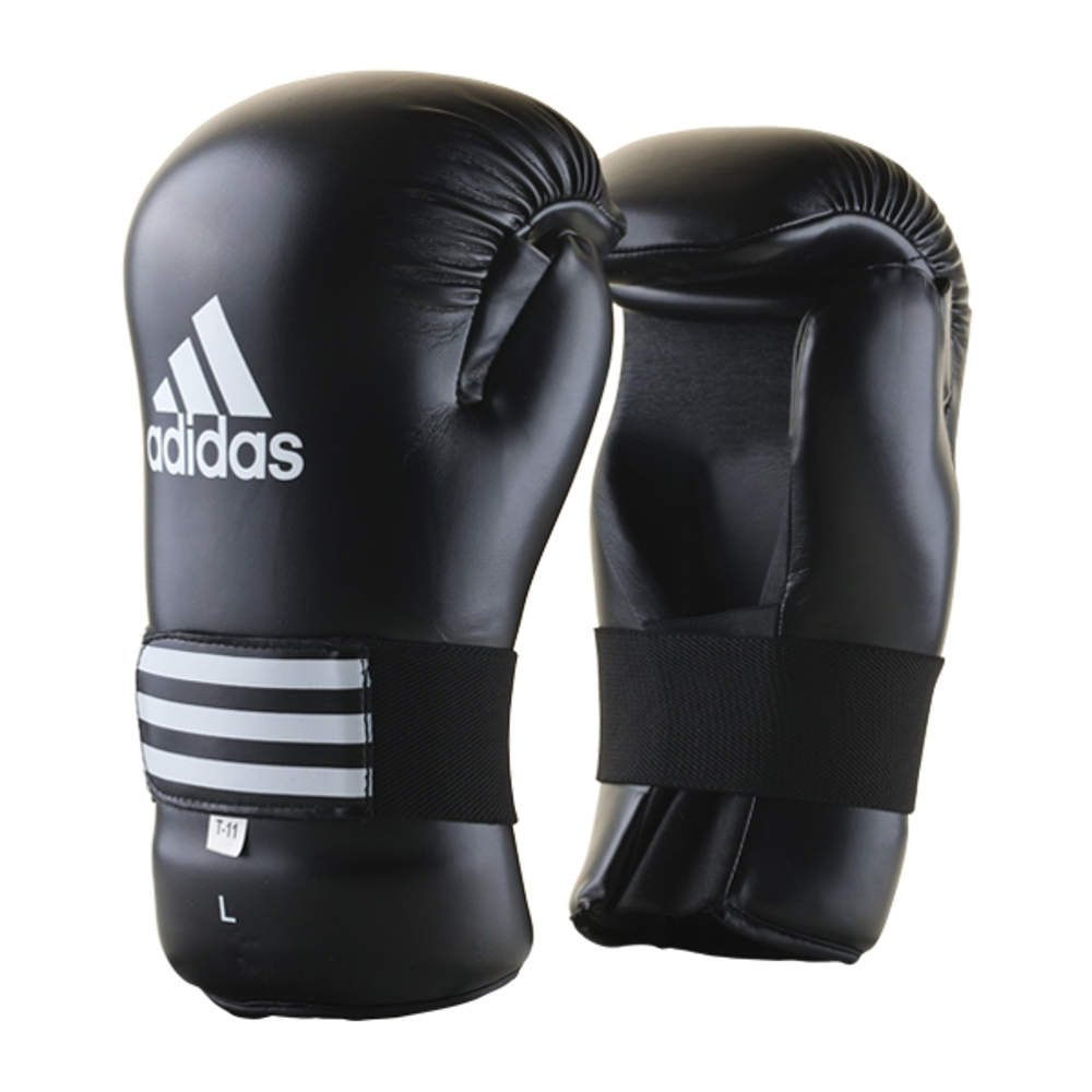 Fordampe motor af adidas® semi contact/ITF gloves Black - Pride Webshop