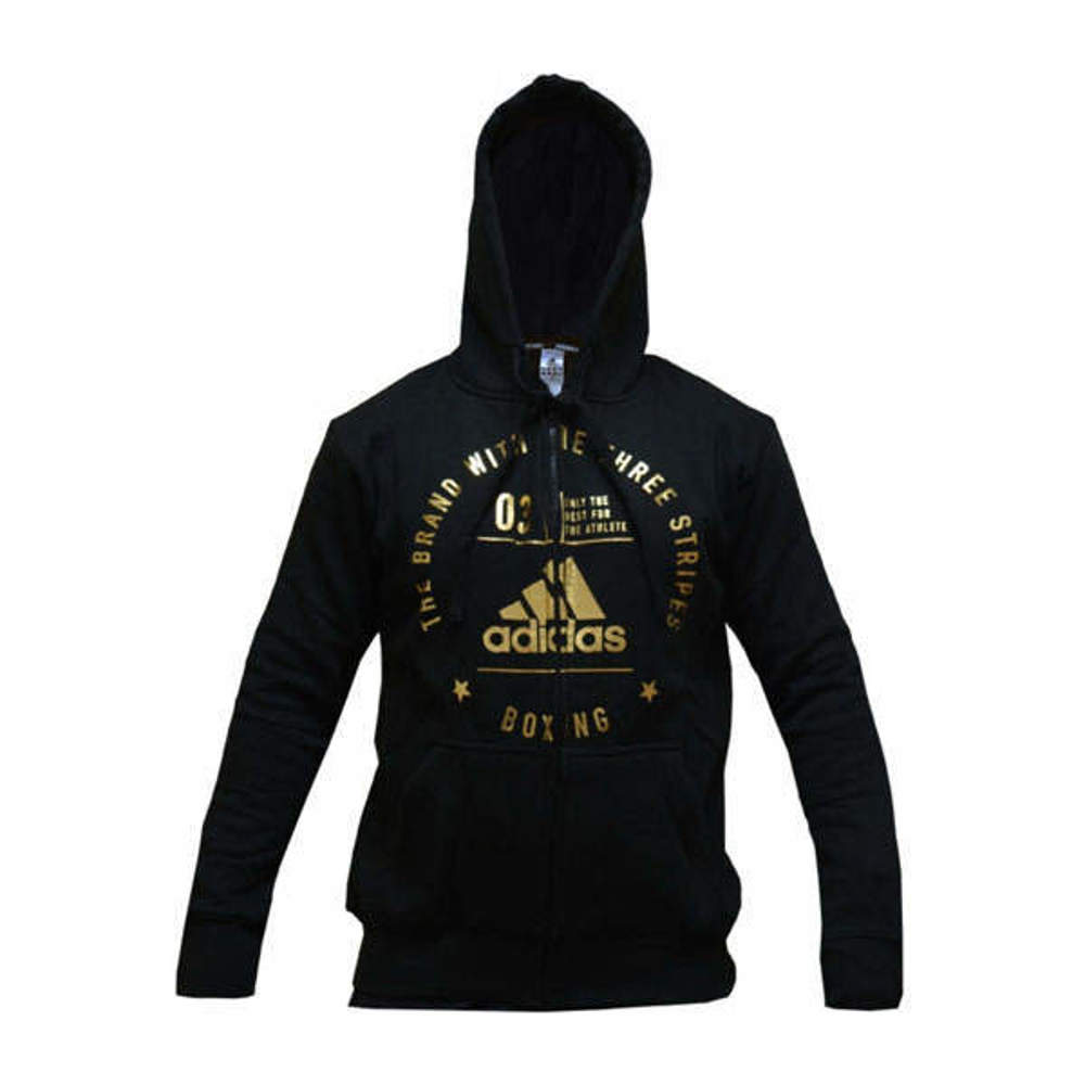 Picture of adidas boxing zip-jacket with a hood