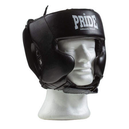 Picture of Pro sparring headguard with cheek protection and open chin