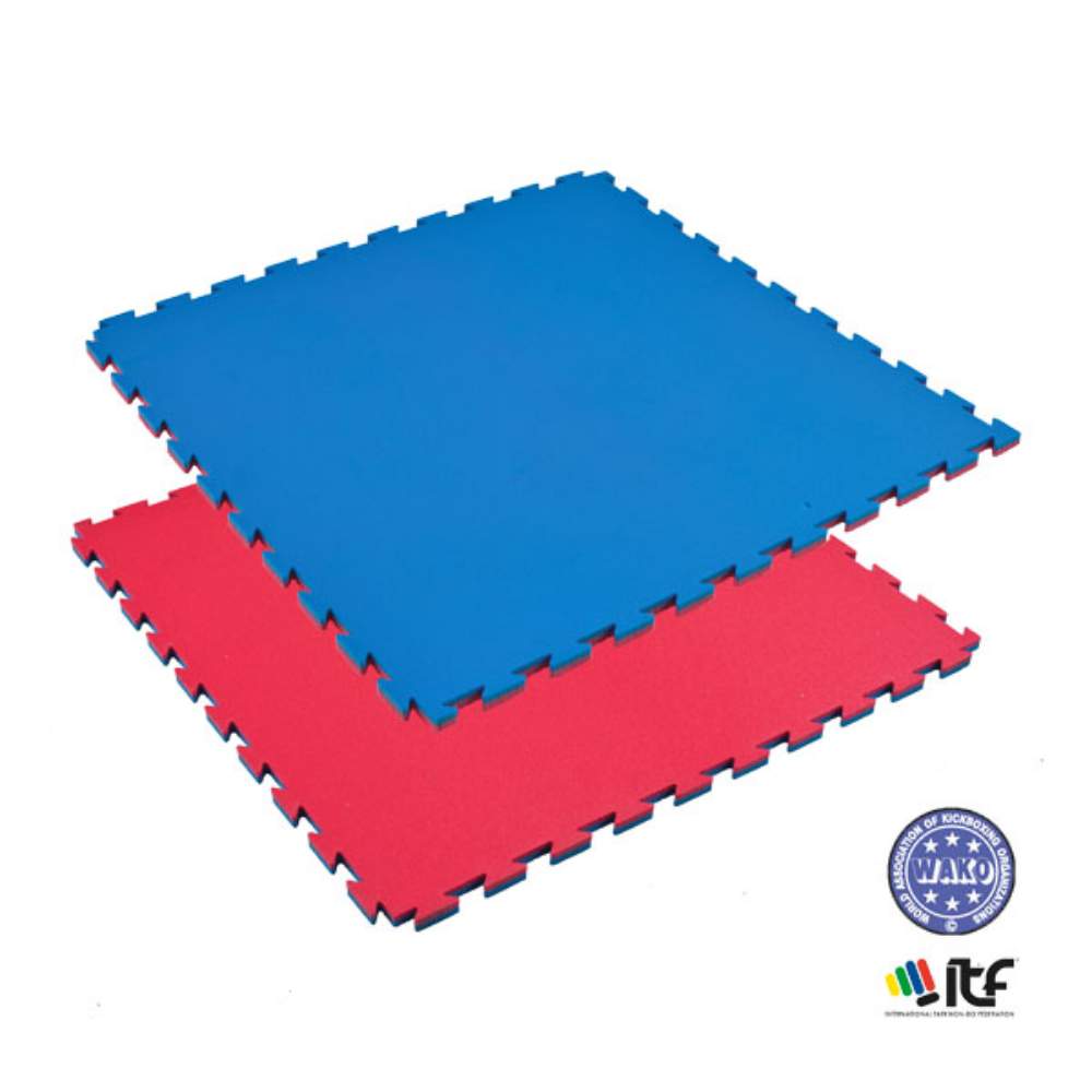 Picture of ITF taekwondo / WAKO kickboxing puzzle tatami strunjače